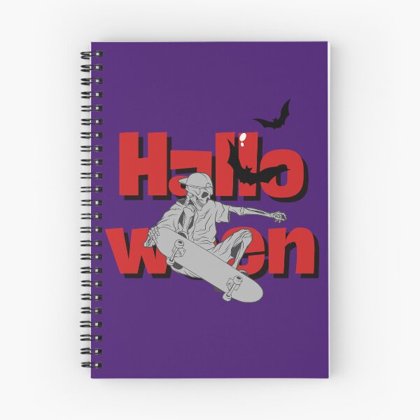 Item preview, Copy of Skeleton Skateboarding Spooky Season halloween designed and sold by harryordinary.