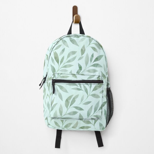 Item preview, Sage Green Watercolor Bamboo Leaf Pattern designed and sold by zenjiinspired.