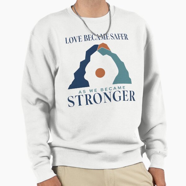 Item preview, Love Became Safer As We Became Stronger designed and sold by Sweeteeprints.