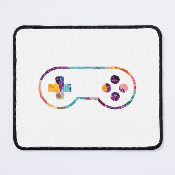 Item preview, Colorful Rainbow Game Controller Artwork for Gamers and Retro Lovers designed and sold by artounii.