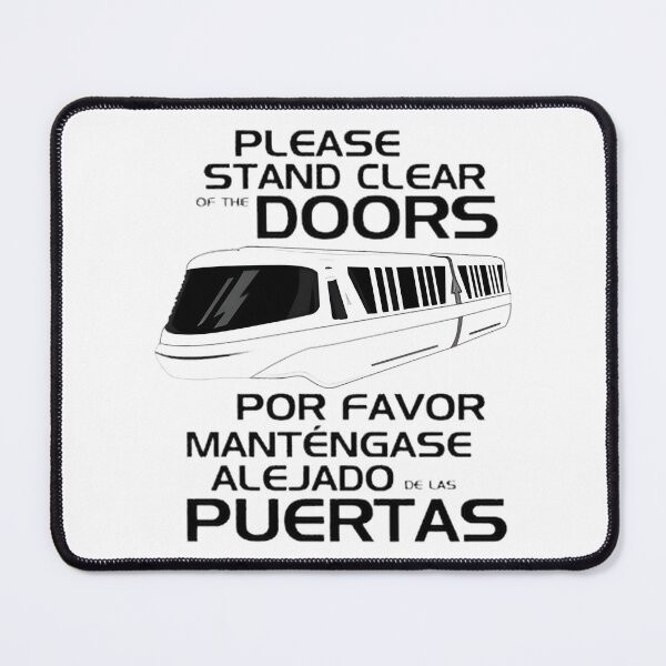 Item preview, Please Stand Clear Safety Sign Inspired Graphic Design designed and sold by lucy2022.