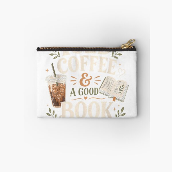 Item preview, Iced Coffee and A Good Book Weekend Mood Cozy Reading T-Shirt designed and sold by MaLhari-Market.