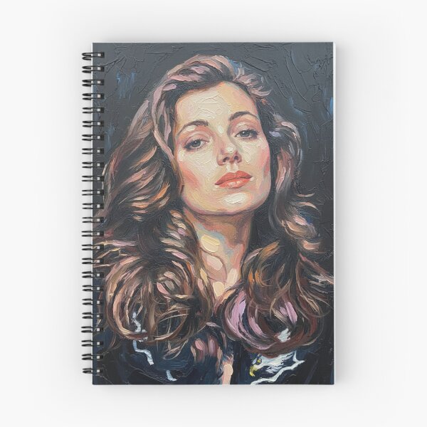 Item preview, Mia Sara, oil portrait designed and sold by Pinkgnomie.