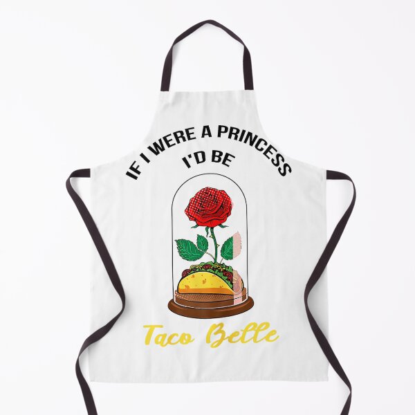 Item preview, If I Were a Princess I'd Be Taco Belle Cute Quote Taco Lover T-Shirt designed and sold by FandMdesign.