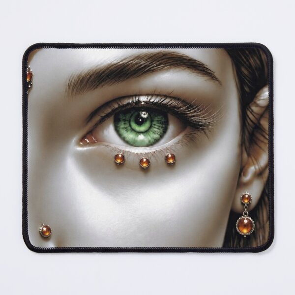 Item preview, Amber Butterfly Eye | Valkyrie Warrior Fantasy Art designed and sold by EWPrints.