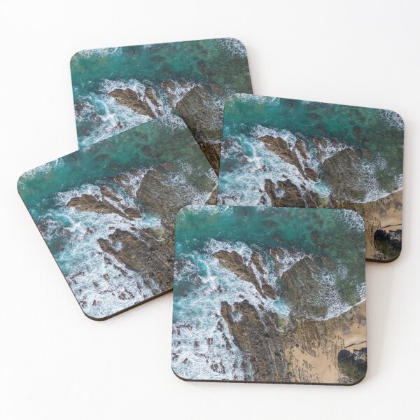 Item preview, Aerial View of Brooms Head Coastline Australia designed and sold by Southern Cross Lifestyle .