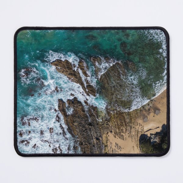 Item preview, Aerial View of Brooms Head Coastline Australia designed and sold by Southern Cross Lifestyle .