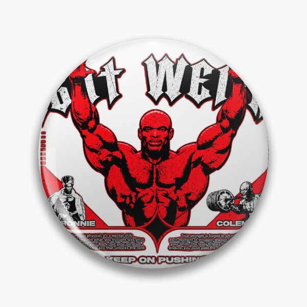Artikelvorschau, Ronnie Coleman Leichtgewicht-Bodybuilding-Poster entworfen und verkauft von UrbanLayers.