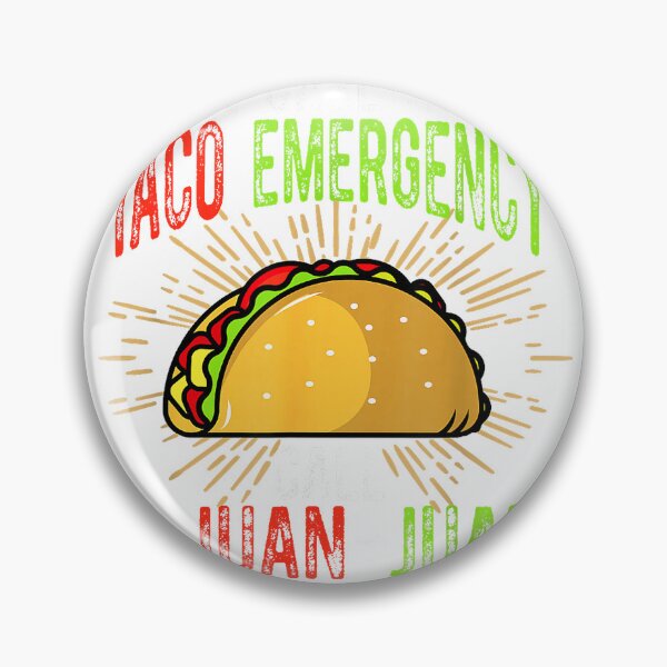 Item preview, In Case of Taco Emergency Call 9-Juan-Juan Funny Taco Lover T-Shirt designed and sold by VendaVirtualVip.