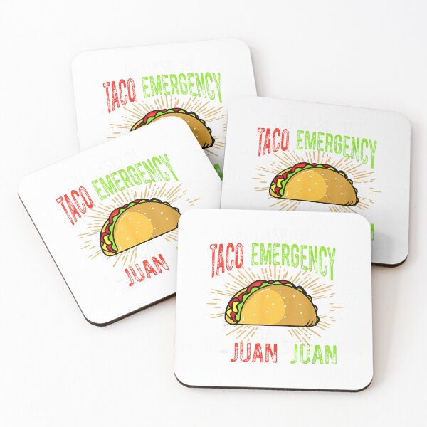 Item preview, In Case of Taco Emergency Call 9-Juan-Juan Funny Taco Lover T-Shirt designed and sold by VendaVirtualVip.