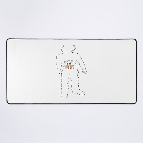 Item preview, Trapped in a Human-Like Cell Surreal Concept Art Design designed and sold by neymargg.