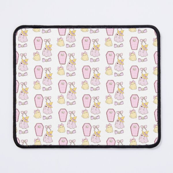 Item preview, Cute Pink Halloween Ghosts & Coffin Seamless Pattern designed and sold by Thespase.