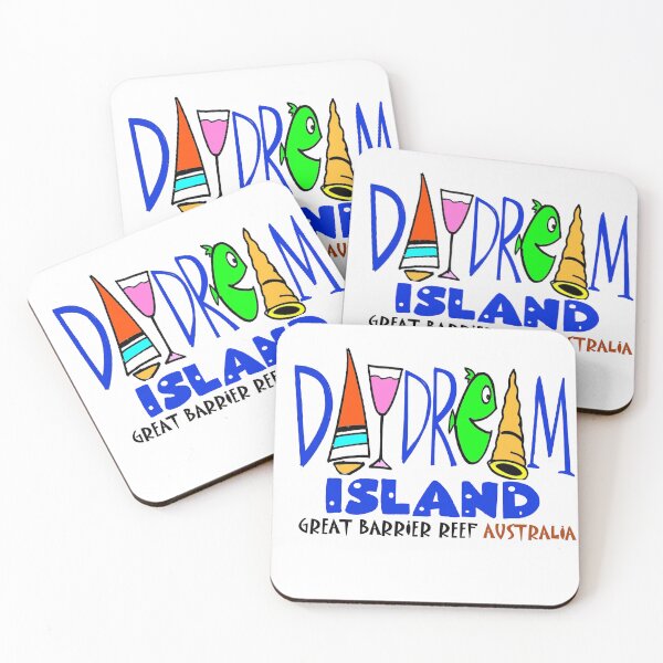Item preview, Daydream Island Whitsundays Retro Travel Souvenir designed and sold by Al Benge - NZ & Australian Art.