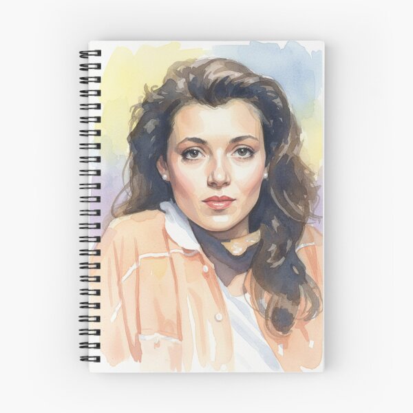 Item preview, Mia Sara, watercolor portrait designed and sold by Pinkgnomie.