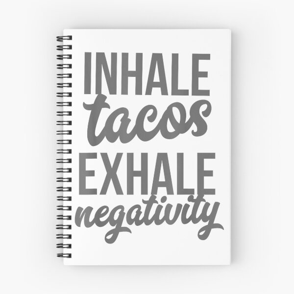 Item preview, Inhale Tacos Exhale Negativity Funny Taco Lover T-shirt T-Shirt designed and sold by Alan Cruz.
