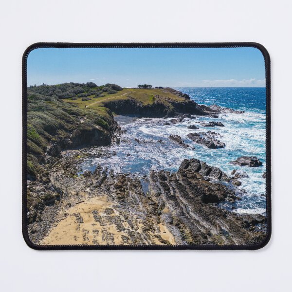 Item preview, Aerial View of Brooms Head Coastline Australia designed and sold by Southern Cross Lifestyle .