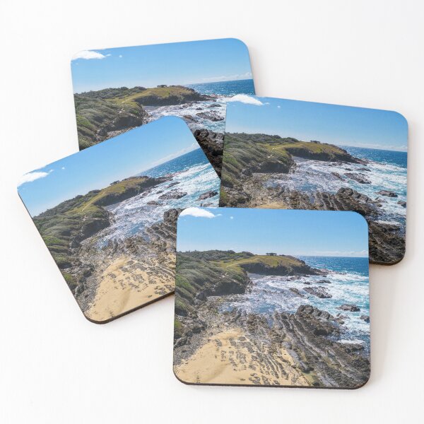 Item preview, Aerial View of Brooms Head Coastline Australia designed and sold by Southern Cross Lifestyle .