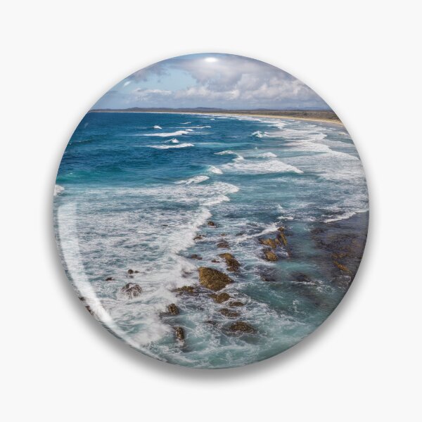 Item preview, Aerial View of Brooms Head Coastline Australia designed and sold by Southern Cross Lifestyle .