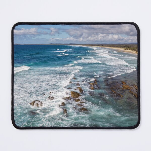 Item preview, Aerial View of Brooms Head Coastline Australia designed and sold by Southern Cross Lifestyle .