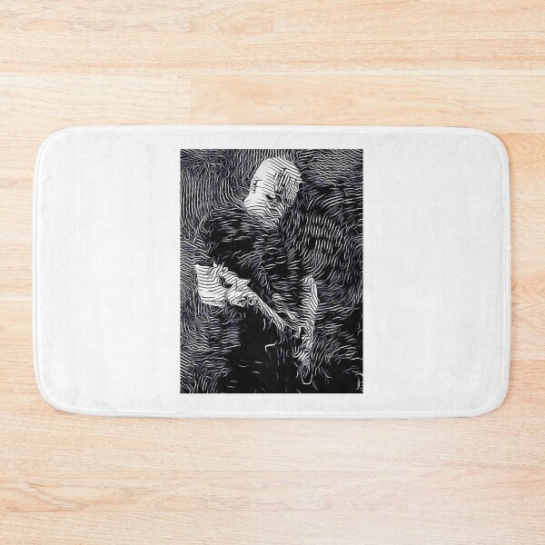 Item preview, David Gilmour Comfortably Numb Psychedelic Guitar Art Drawing by Aryan Shahabian designed and sold by arthus-pics.