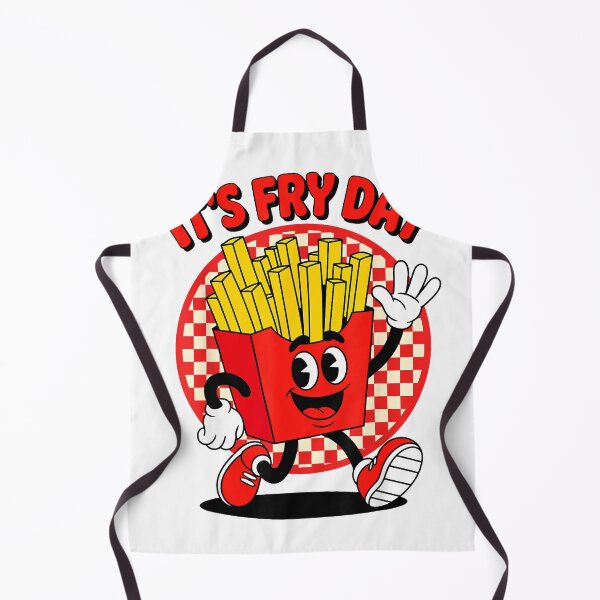 Item preview, It's Fry Day Funny French Fries Friday Food Lover Pun Humor T-Shirt designed and sold by Dreamers333.