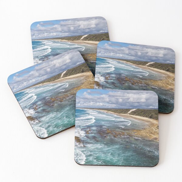 Item preview, Aerial View of Brooms Head Coastline Australia designed and sold by Southern Cross Lifestyle .