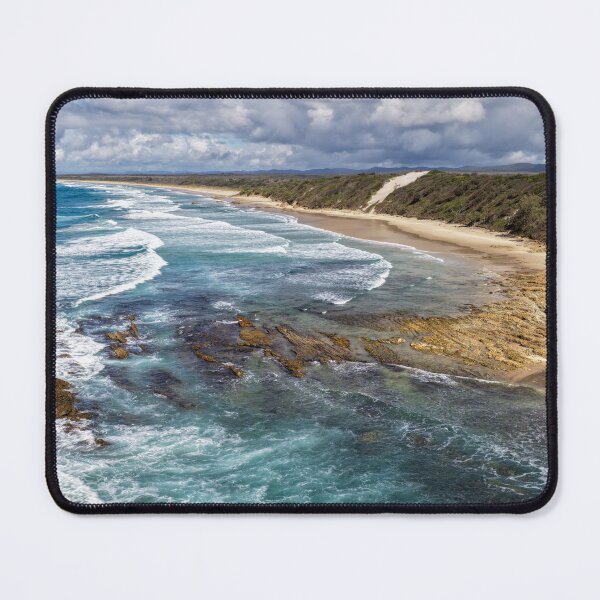 Item preview, Aerial View of Brooms Head Coastline Australia designed and sold by Southern Cross Lifestyle .