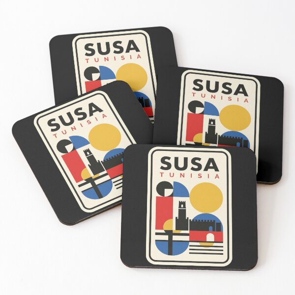 Item preview, Retro Susa Bauhaus Geometric Skyline designed and sold by k3rstman1.