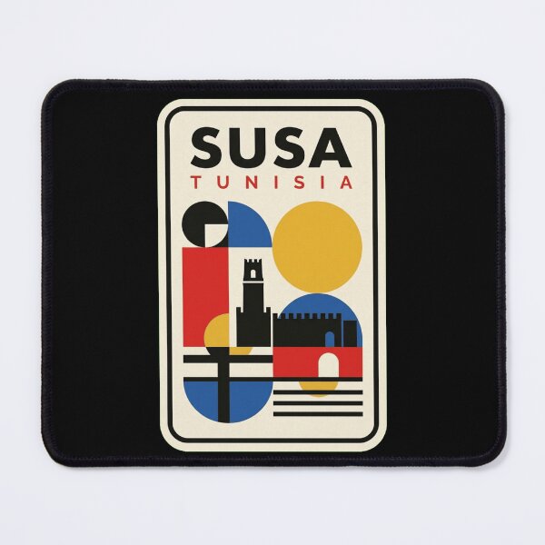 Item preview, Retro Susa Bauhaus Geometric Skyline designed and sold by k3rstman1.