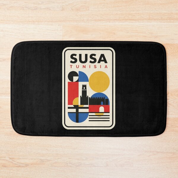 Item preview, Retro Susa Bauhaus Geometric Skyline designed and sold by k3rstman1.