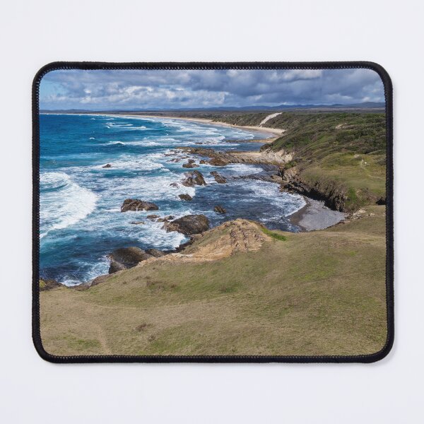 Item preview, Aerial View of Brooms Head Coastline Australia designed and sold by Southern Cross Lifestyle .