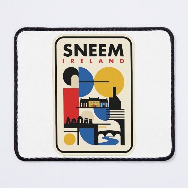 Item preview, Retro Sneem Bauhaus Geometric Skyline designed and sold by k3rstman1.