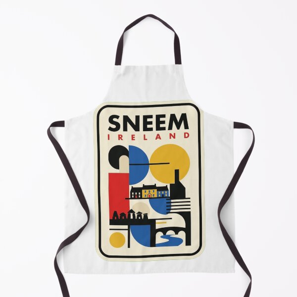 Item preview, Retro Sneem Bauhaus Geometric Skyline designed and sold by k3rstman1.