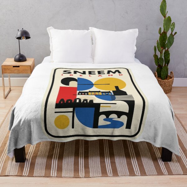 Item preview, Retro Sneem Bauhaus Geometric Skyline designed and sold by k3rstman1.