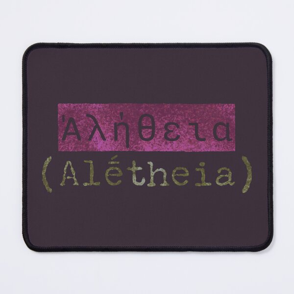 Item preview, Ἀλήθεια (Alḗtheia) - The Greek Word for Truth designed and sold by silviaxe.