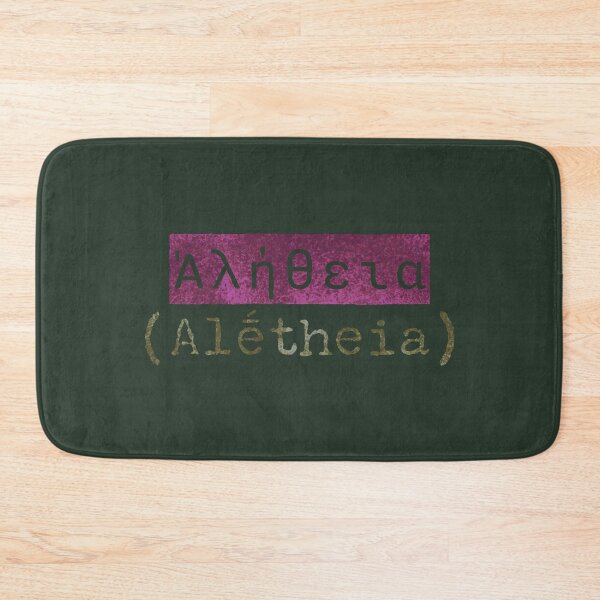 Item preview, Ἀλήθεια (Alḗtheia) - The Greek Word for Truth designed and sold by silviaxe.