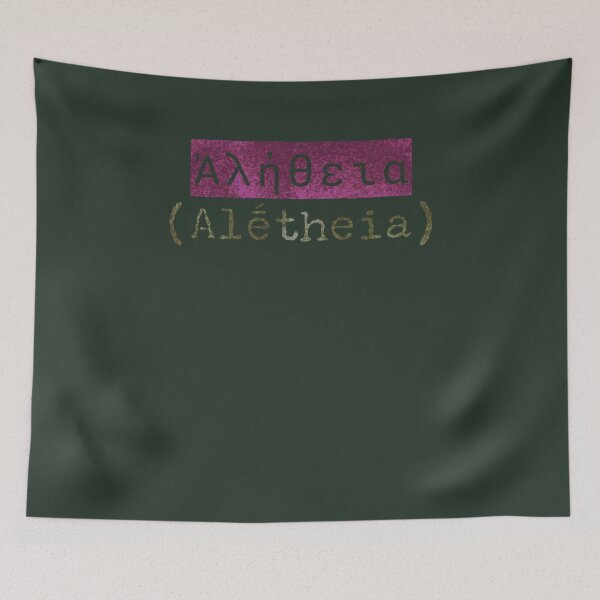 Item preview, Ἀλήθεια (Alḗtheia) - The Greek Word for Truth designed and sold by silviaxe.
