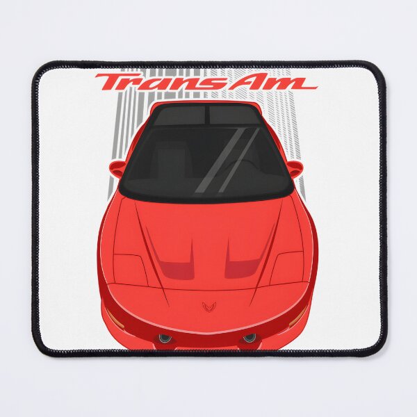 Item preview, Vintage Firebird Trans Am Muscle Car Classic Red Sports Vehicle Illustration designed and sold by Bawte.