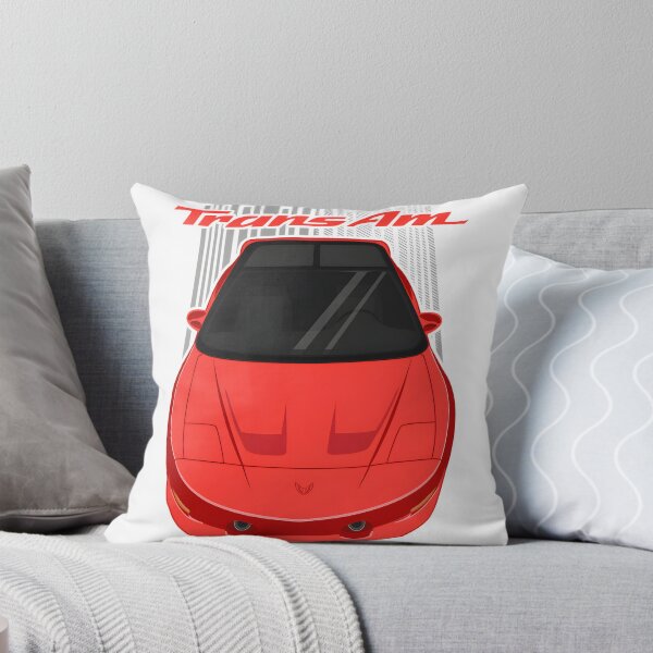 Item preview, Vintage Firebird Trans Am Muscle Car Classic Red Sports Vehicle Illustration designed and sold by Bawte.