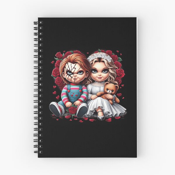 Item preview, Gothic Skeleton Couple with Teddy Bear designed and sold by Krasnovaovaova.