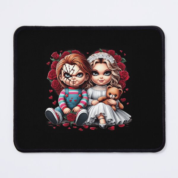 Item preview, Gothic Skeleton Couple with Teddy Bear designed and sold by Krasnovaovaova.