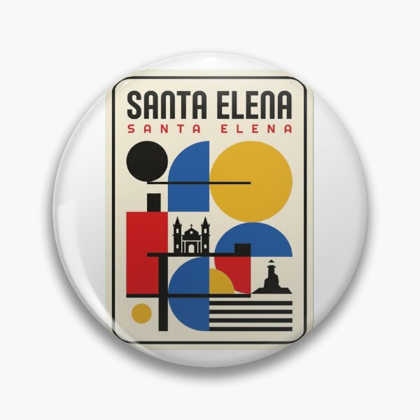 Item preview, Retro Santa Elena Bauhaus Geometric Skyline designed and sold by k3rstman1.