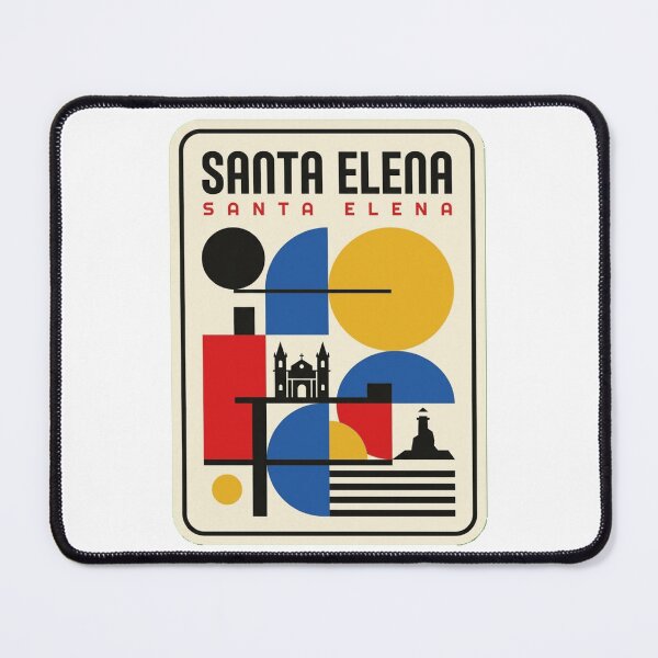 Item preview, Retro Santa Elena Bauhaus Geometric Skyline designed and sold by k3rstman1.