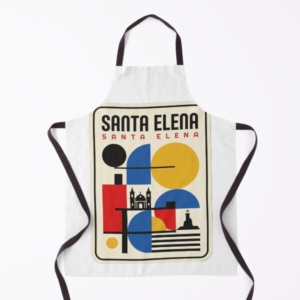 Item preview, Retro Santa Elena Bauhaus Geometric Skyline designed and sold by k3rstman1.
