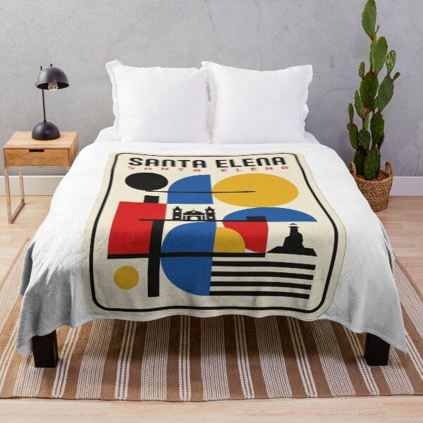 Item preview, Retro Santa Elena Bauhaus Geometric Skyline designed and sold by k3rstman1.