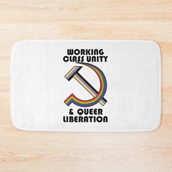 Item preview, working class unity and queer liberation designed and sold by remerasnerdas.