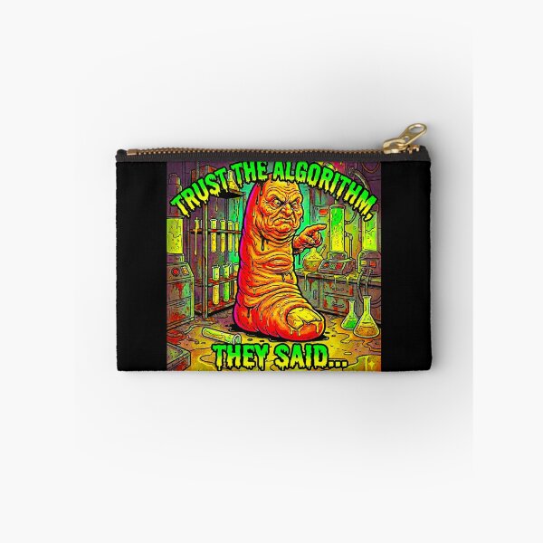 Item preview, Trust The Algorithm, They Said - Grotesque Tech Dystopia Art designed and sold by OmniaGlobal.