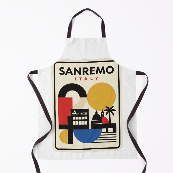 Item preview, Retro Sanremo Bauhaus Geometric Skyline designed and sold by k3rstman1.