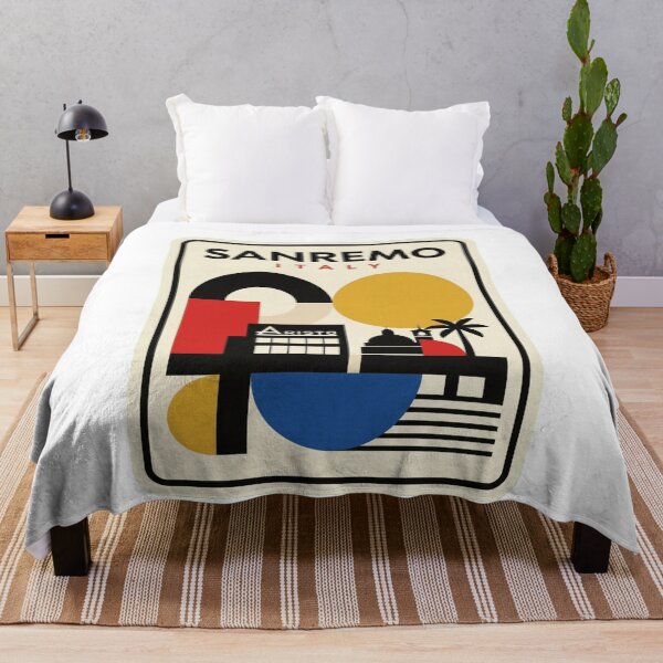 Item preview, Retro Sanremo Bauhaus Geometric Skyline designed and sold by k3rstman1.