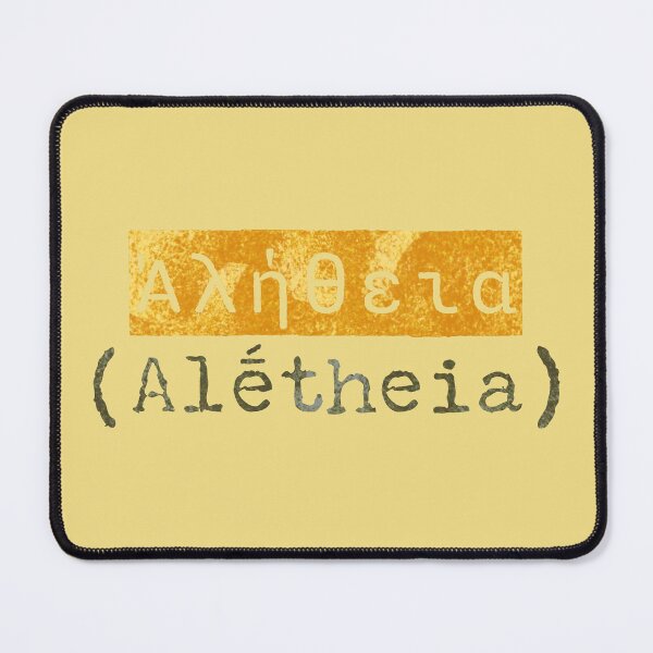 Item preview, Ἀλήθεια (Alḗtheia) - The Greek Word for Truth designed and sold by silviaxe.
